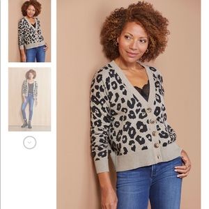Sanctuary Let’s hang cardi -Leopard